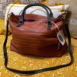 Chest nut color IL DUCA bag